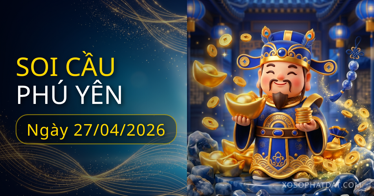 Soi cầu Phú Yên 27-04-2026, bạch thủ 81 – Lô gan 17 (30 ngày)