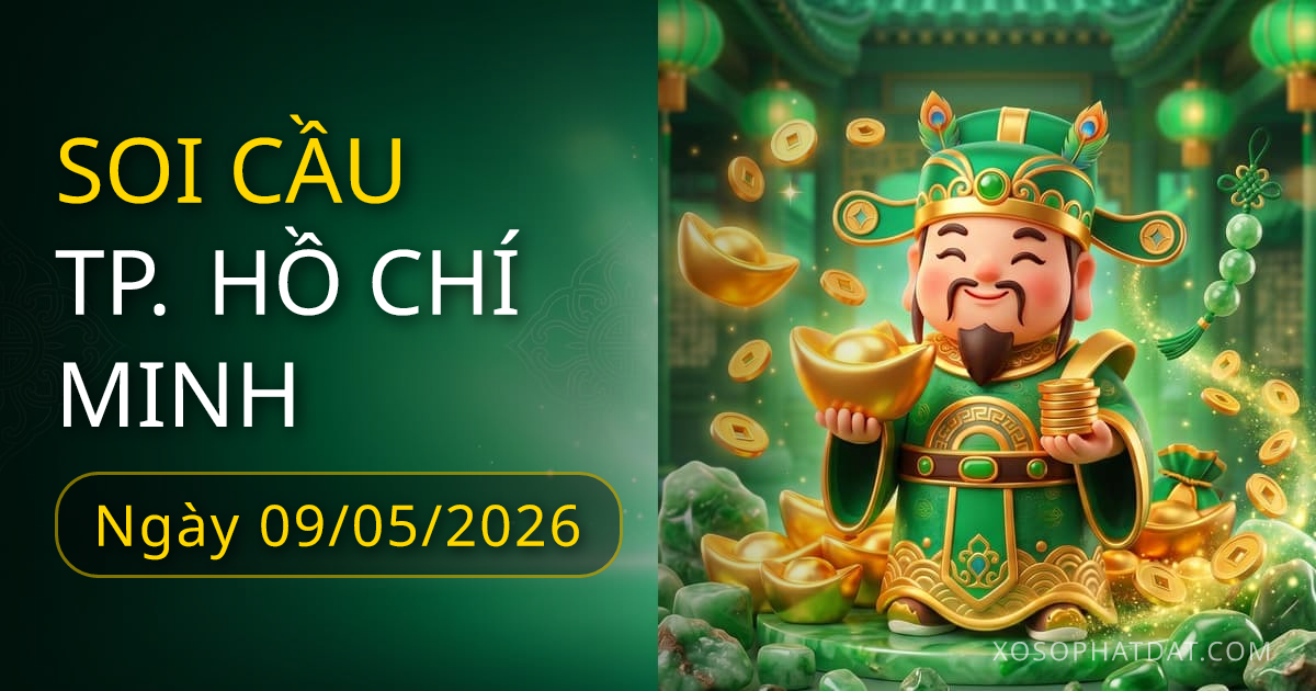 Dự đoán xổ số TP. Hồ Chí Minh ngày 09/05/2026 – Bạch thủ 84 – Lô gan 10 (30 ngày)